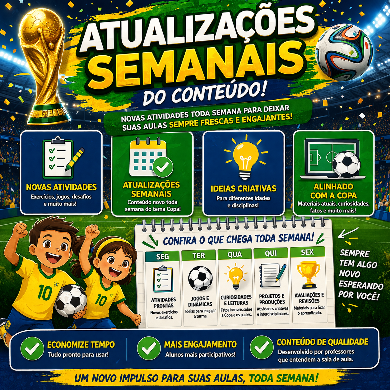 Atualizações Semanais